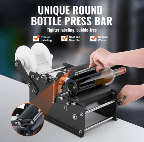 bottle labelling machine - manual