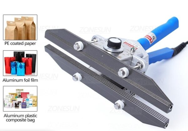 clamp type hand sealer for 5 lines sealing