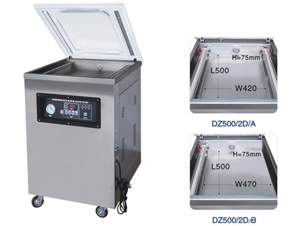 dz500 - 2h vacuum packing machine
